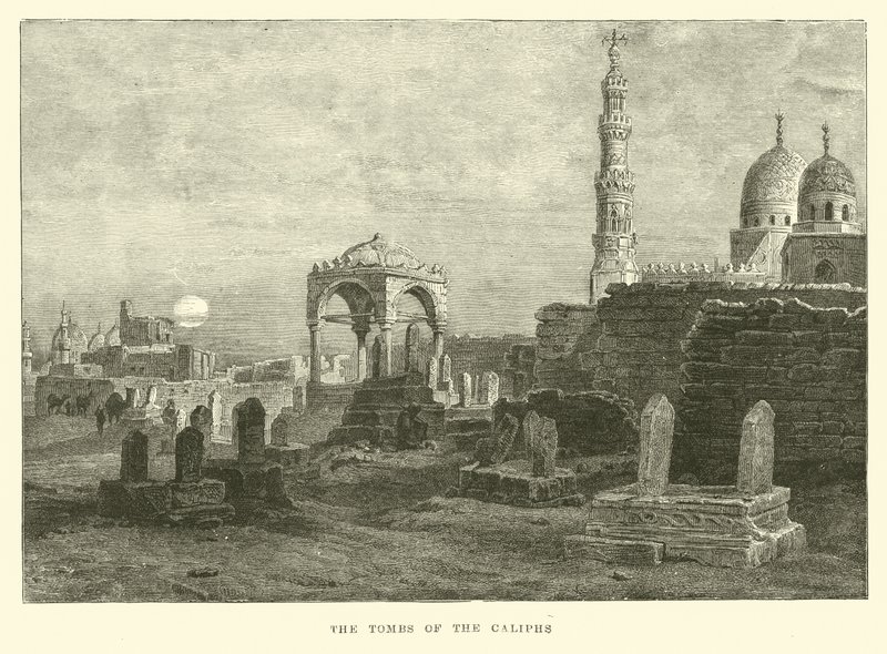 The Tombs of the Caliphs by English School