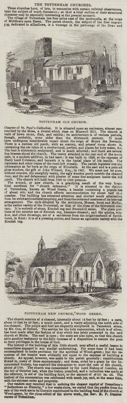 The Tottenham Churches by English School