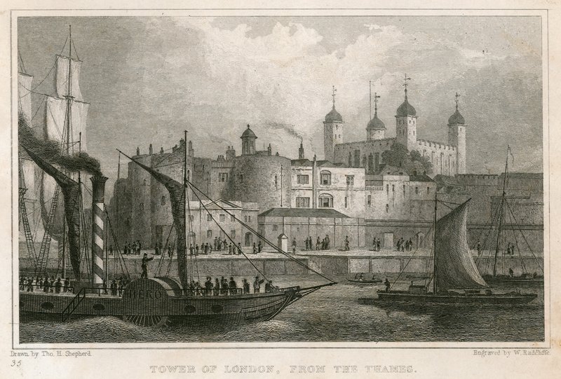 The Tower of London by English School
