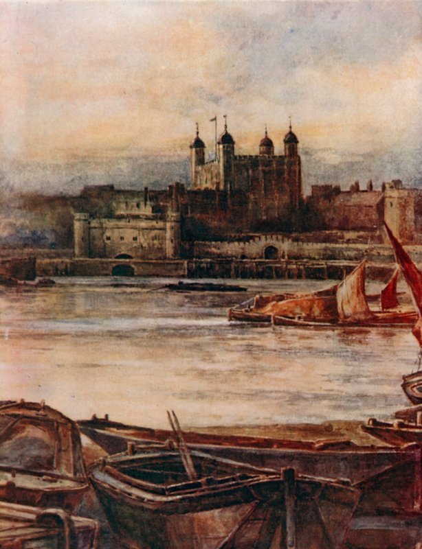 The Tower of London by English School