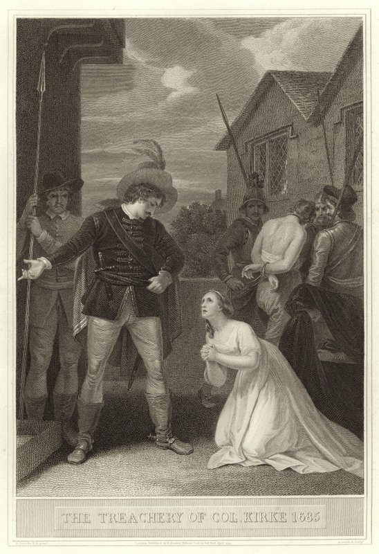 The Treachery of Colonel Kirke 1685 by English School