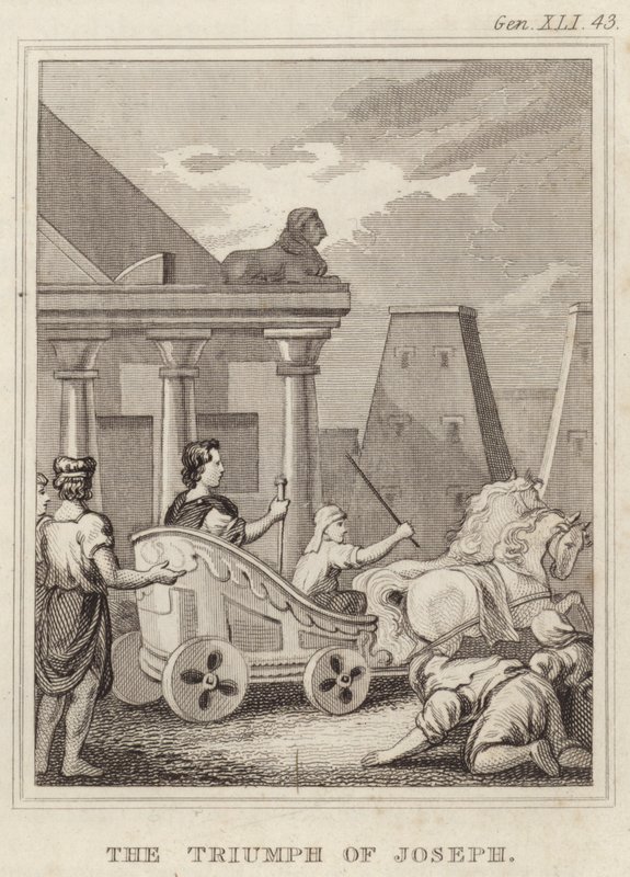 The Triumph of Joseph by English School