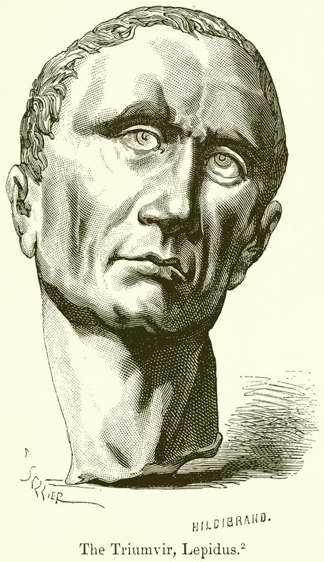 The Triumvir, Lepidus by English School