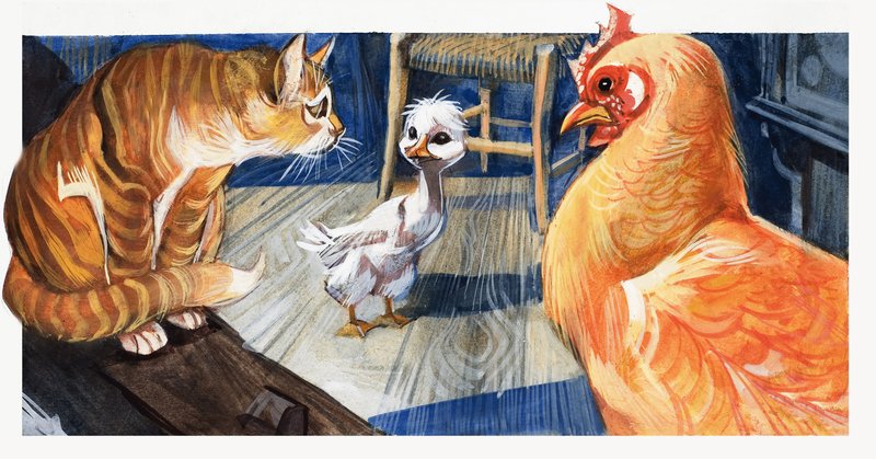 The Ugly Duckling by English School