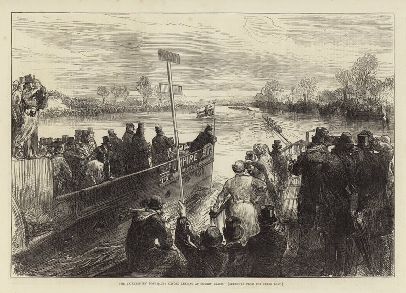 The Universities Boat Race by English School