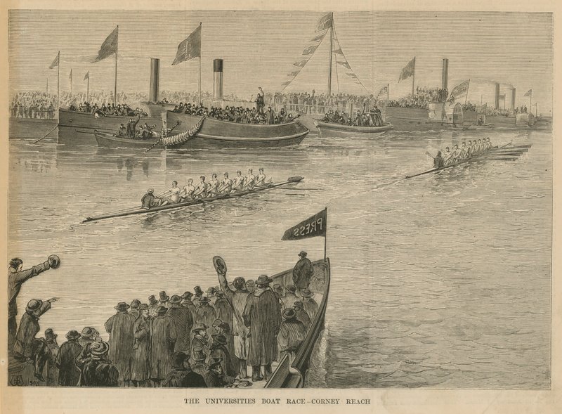 The Universities Boat Race by English School