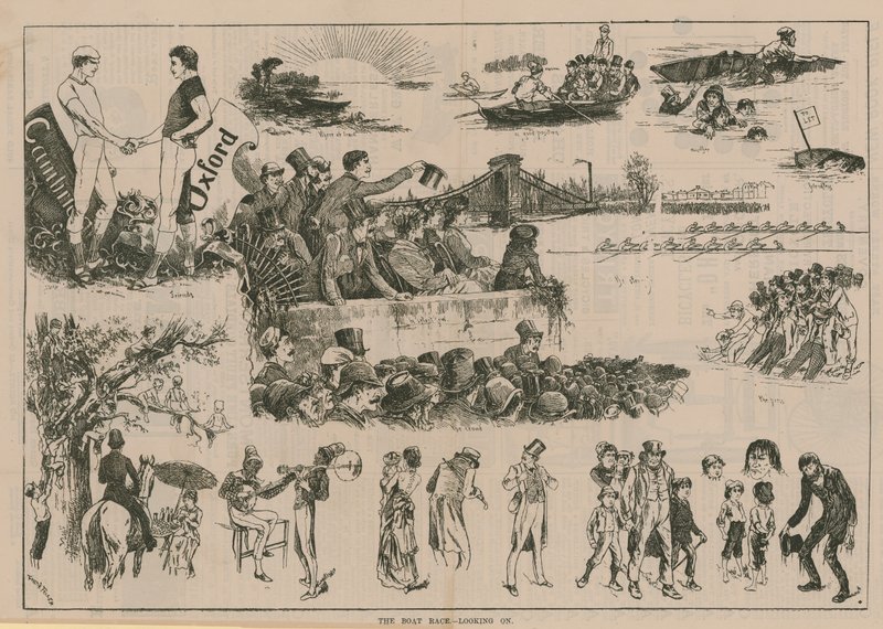 The University Boat Race by English School