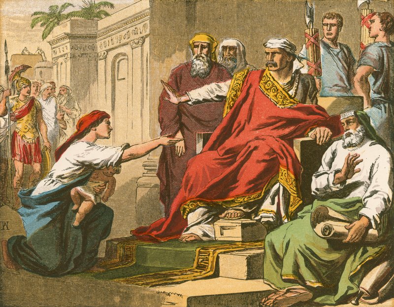 The Unjust Judge by English School