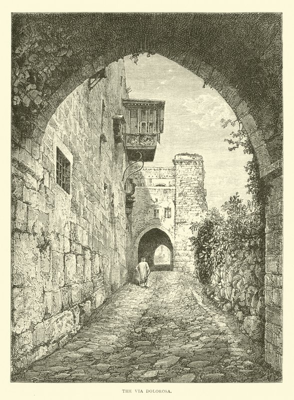The Via Dolorosa by English School