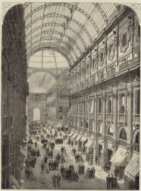 The Victor Emmanuel Gallery by English School