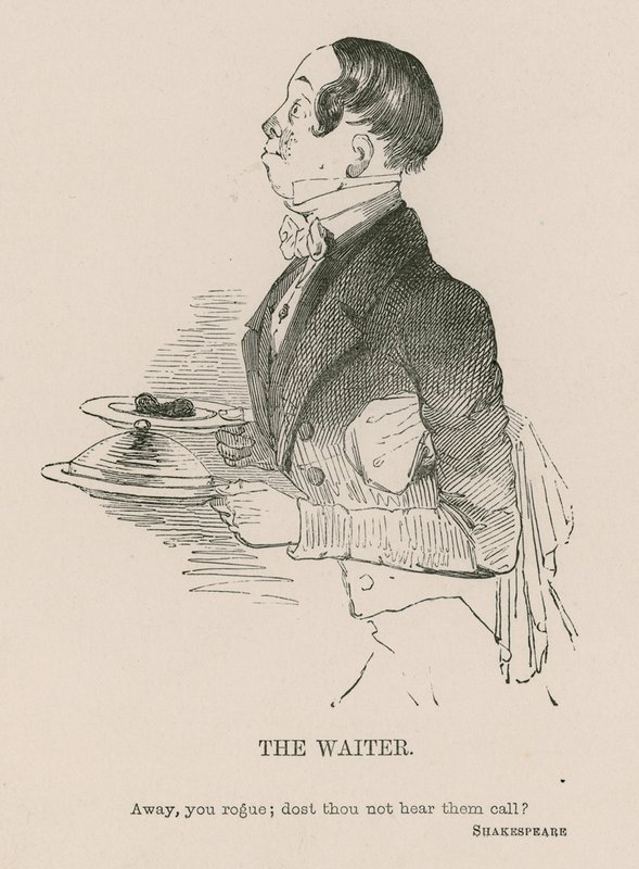 The Waiter by English School