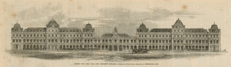 The War and Foreign Offices by English School
