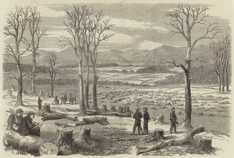 The War in America by English School