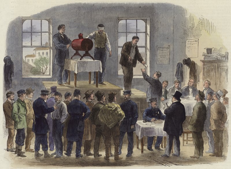 The War in America by English School