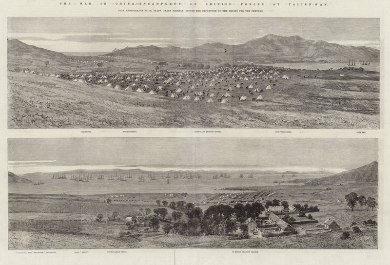 The War in China by English School