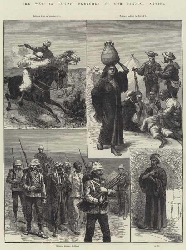 The War in Egypt by English School