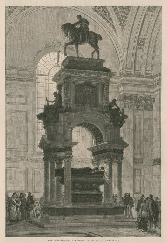 The Wellington Monument in St Paul
