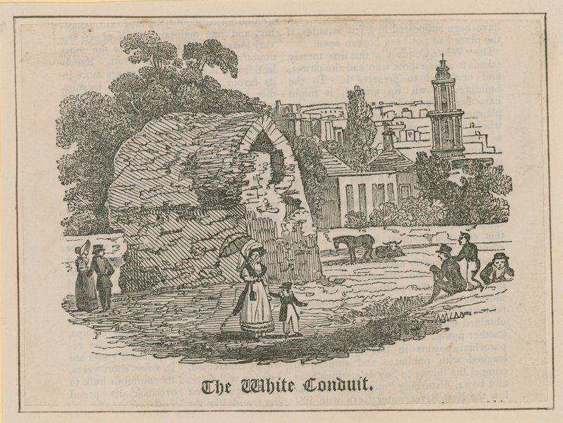 The White Conduit in Islington by English School