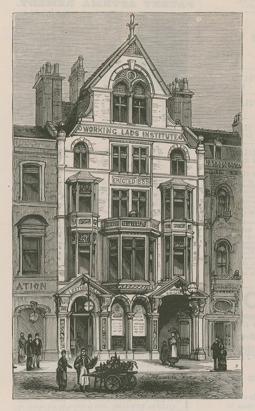 The Working Lads Institute, Whitechapel by English School