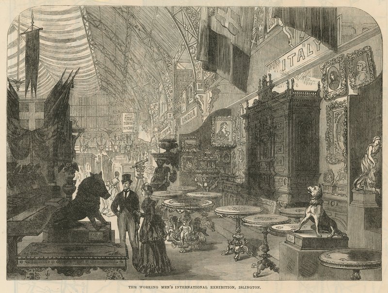The Working Mens International Exhibition by English School