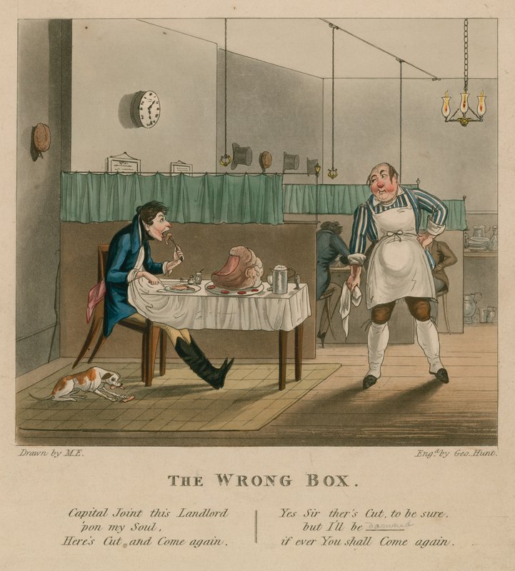 The Wrong Box; Cartoon by English School