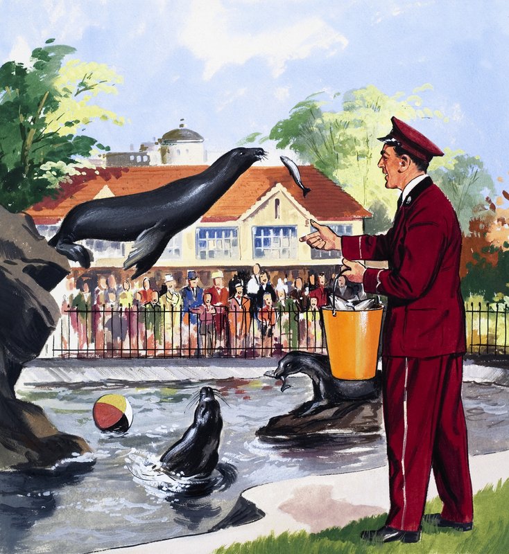 The Zoo Keeper by English School