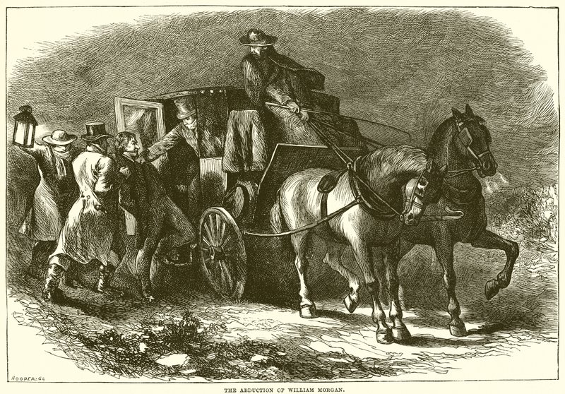 The abduction of William Morgan by English School