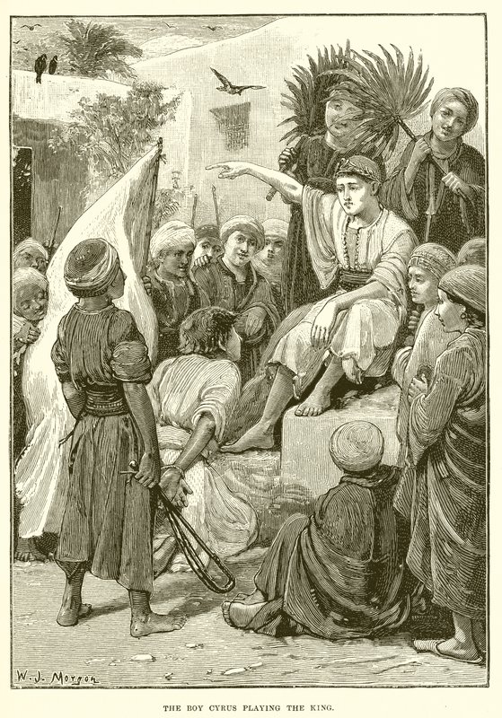 The Boy Cyrus Playing the King by English School