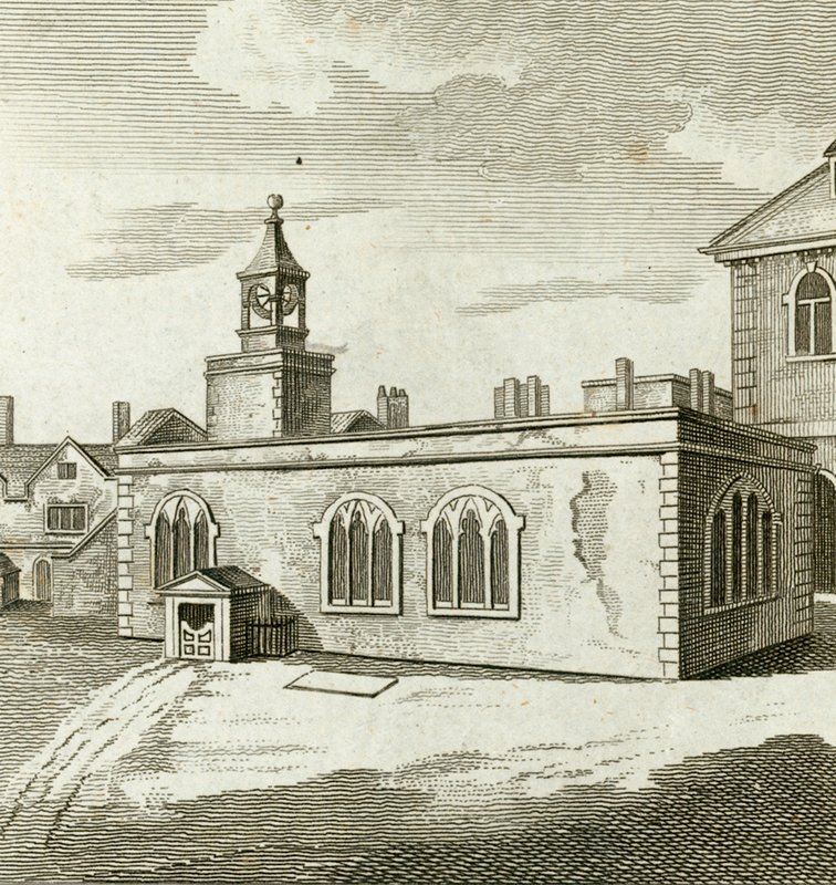 The Chapel in the Tower of London by English School