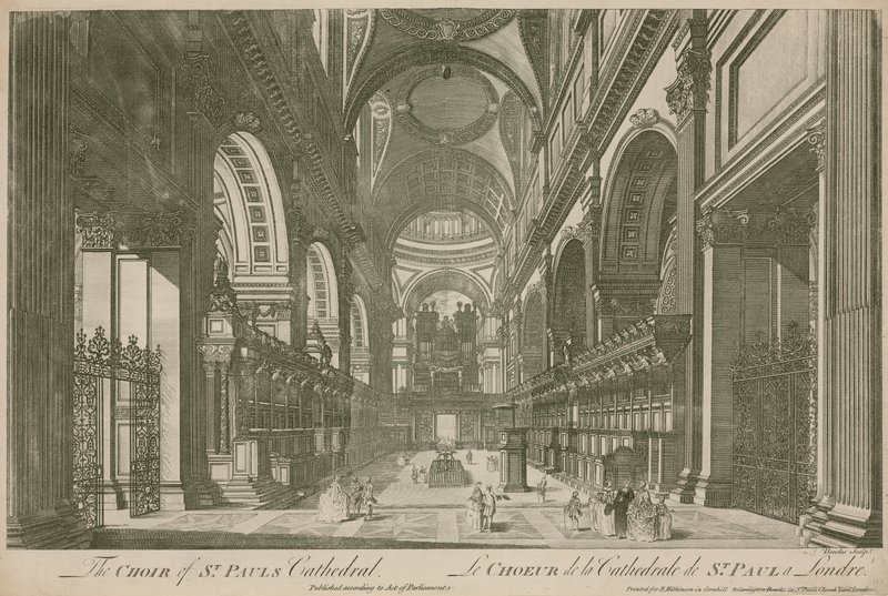 The choir of St Paul