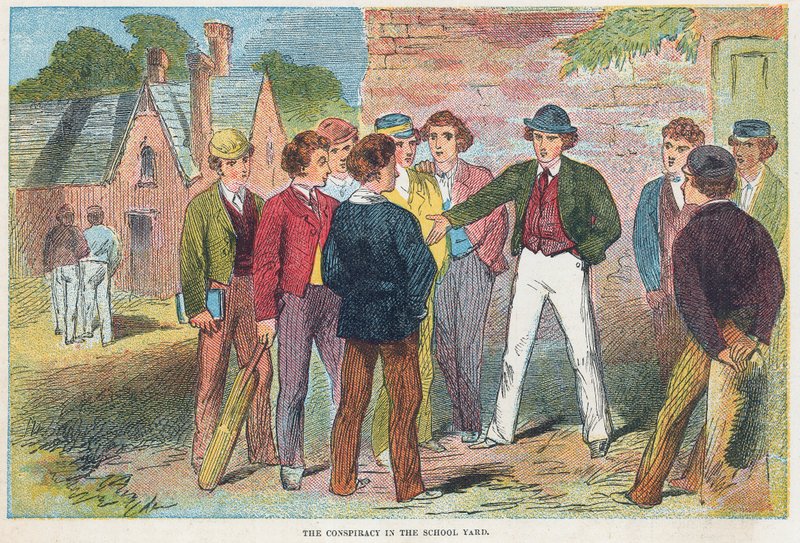 The Conspiracy in the School Yard by English School