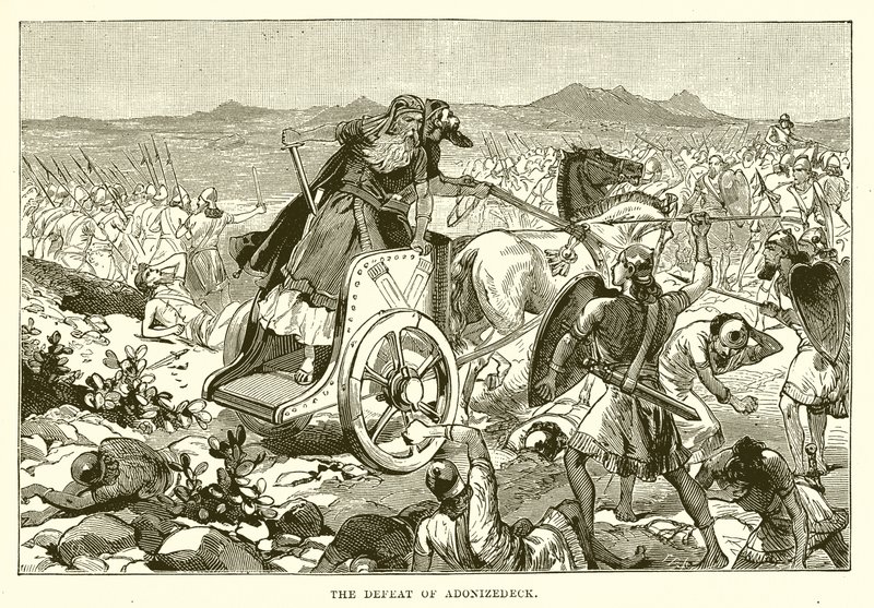 The Defeat of Adonizedeck by English School