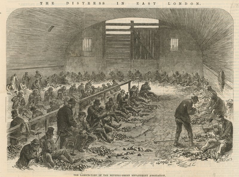 The Distress in East London by English School