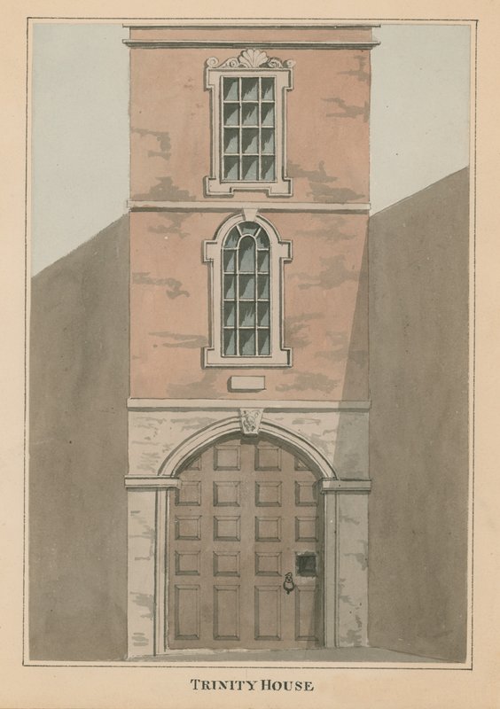 The Entrance to the Old Trinity House by English School