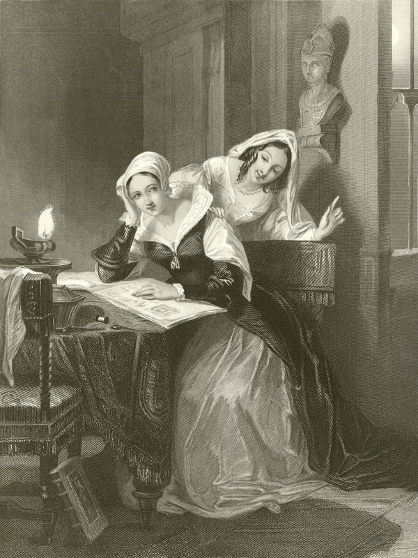 The Fair Maids of Einerslie by English School
