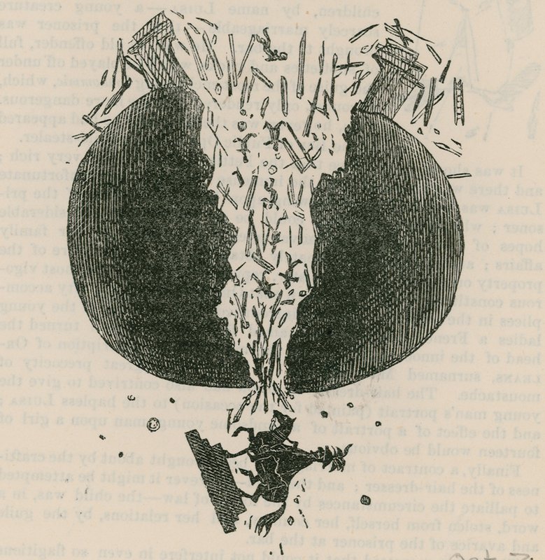 The fall of the Wellington Statue; cartoon by English School
