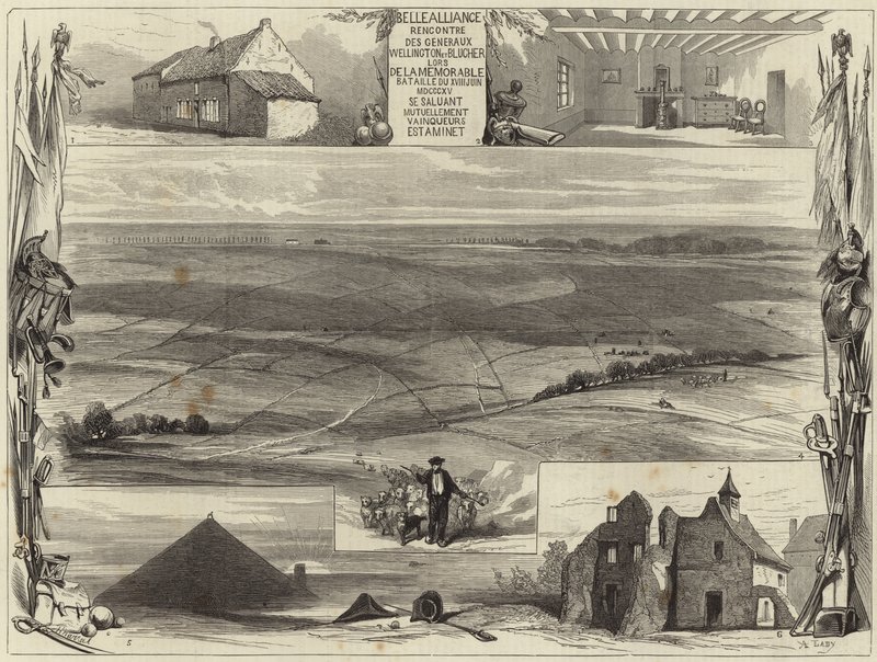 The Field of Waterloo by English School