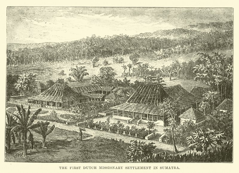 The First Dutch Missionary Settlement in Sumatra by English School