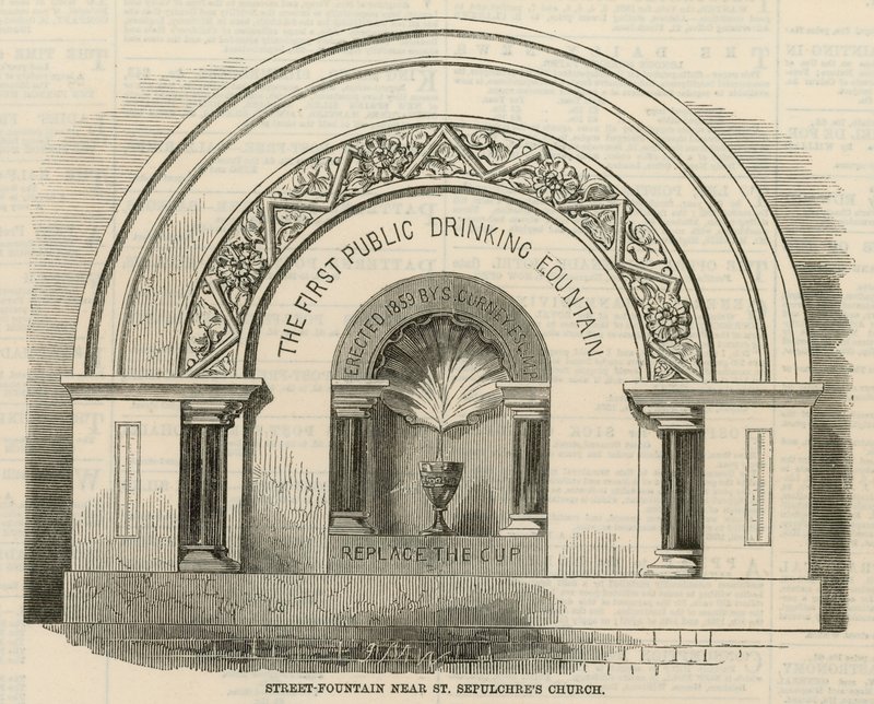 The First Public Drinking Fountain by English School