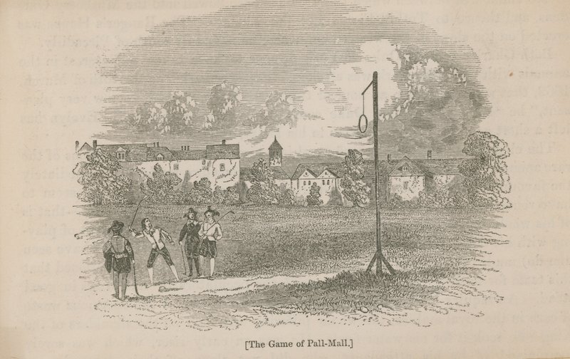 The Game of Pall Mall by English School