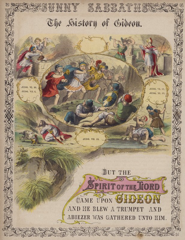 The history of Gideon by English School