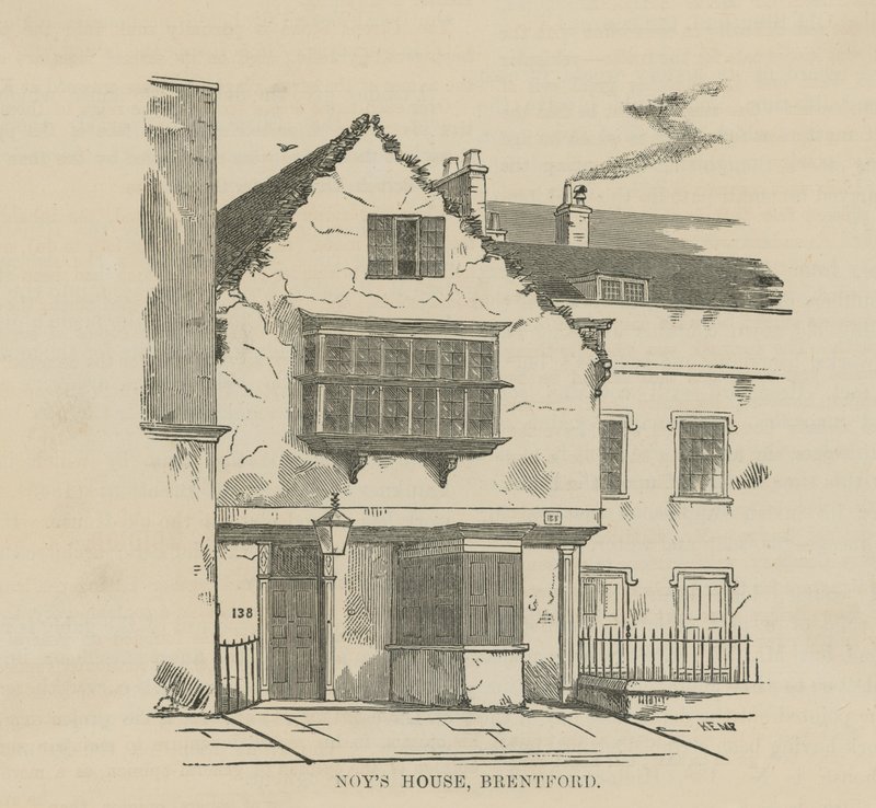 The Home of Sir William Noy by English School