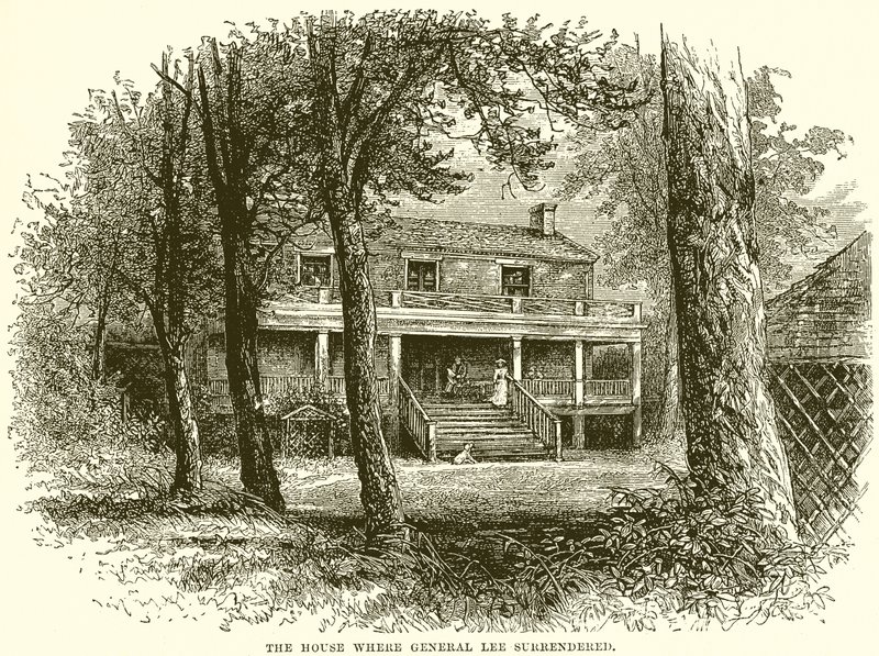 The House Where General Lee Surrendered by English School