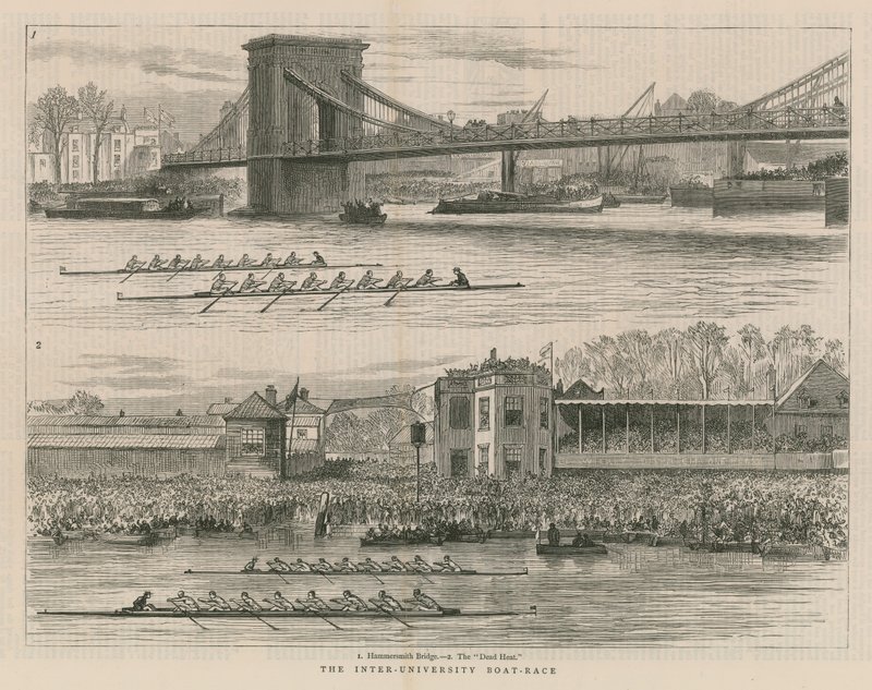 The Inter-University Boat Race by English School