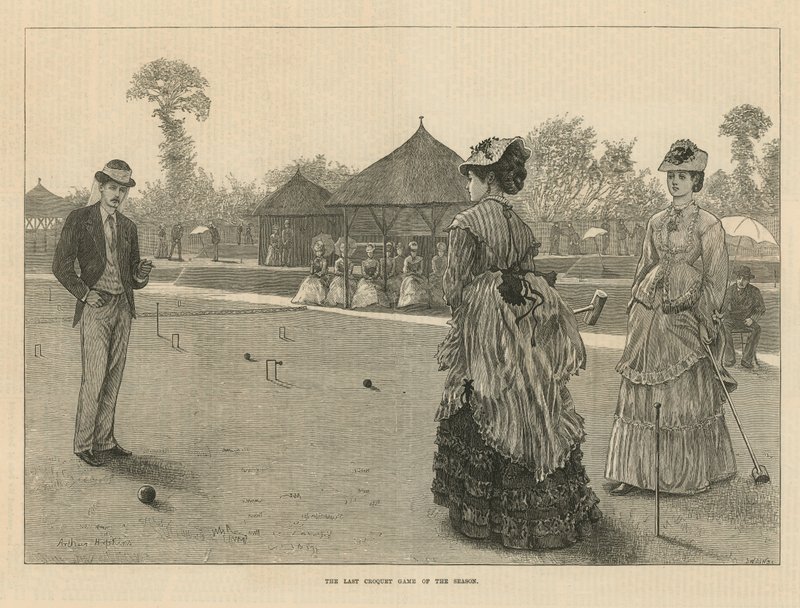 The Last Croquet Game of the Season by English School