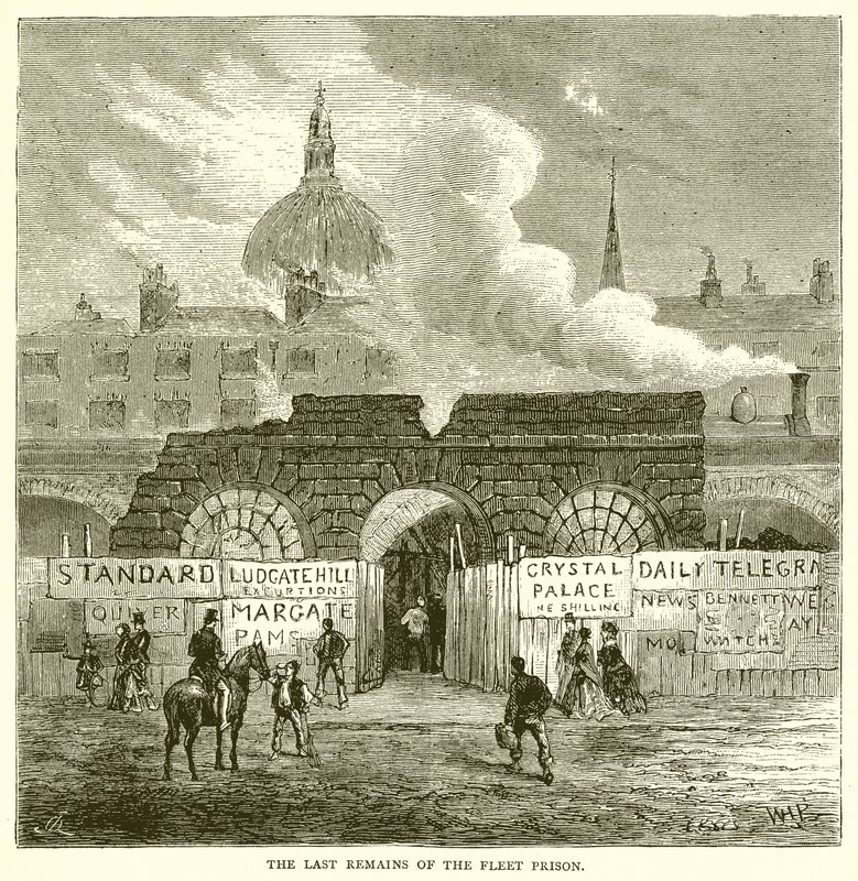 The Last Remains of the Fleet Prison by English School