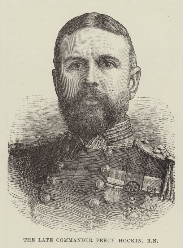 The late Commander Percy Hockin, RN by English School