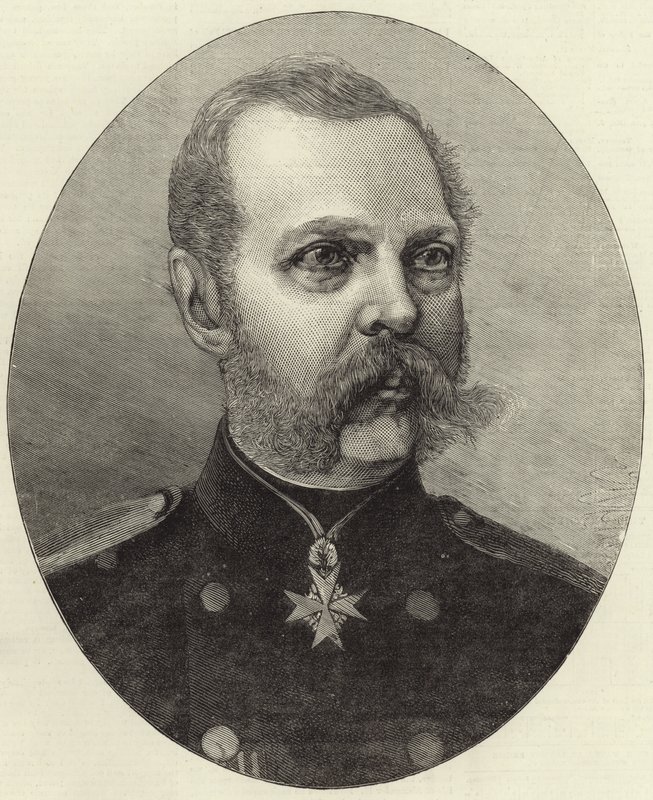 The Late Emperor Alexander II by English School