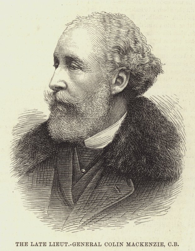 The Late Lieutenant-General Colin Mackenzie, CB by English School