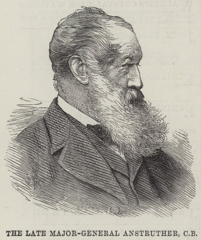 The Late Major-General Anstruther, CB by English School